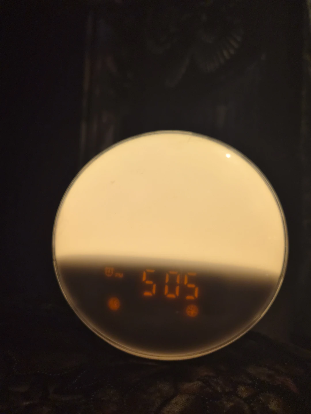 Sun rise alarm clock