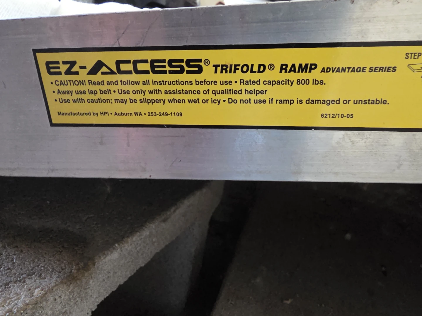 EZ-ACCESS TRIFOLD Advantage Series Ramp - photo 3