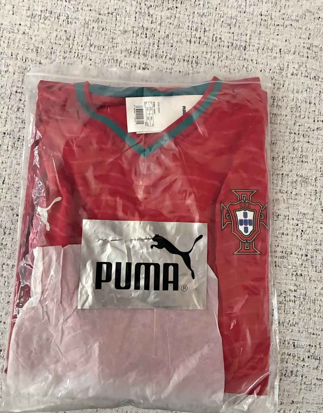 Portugal National Football Team Jersey Size XL