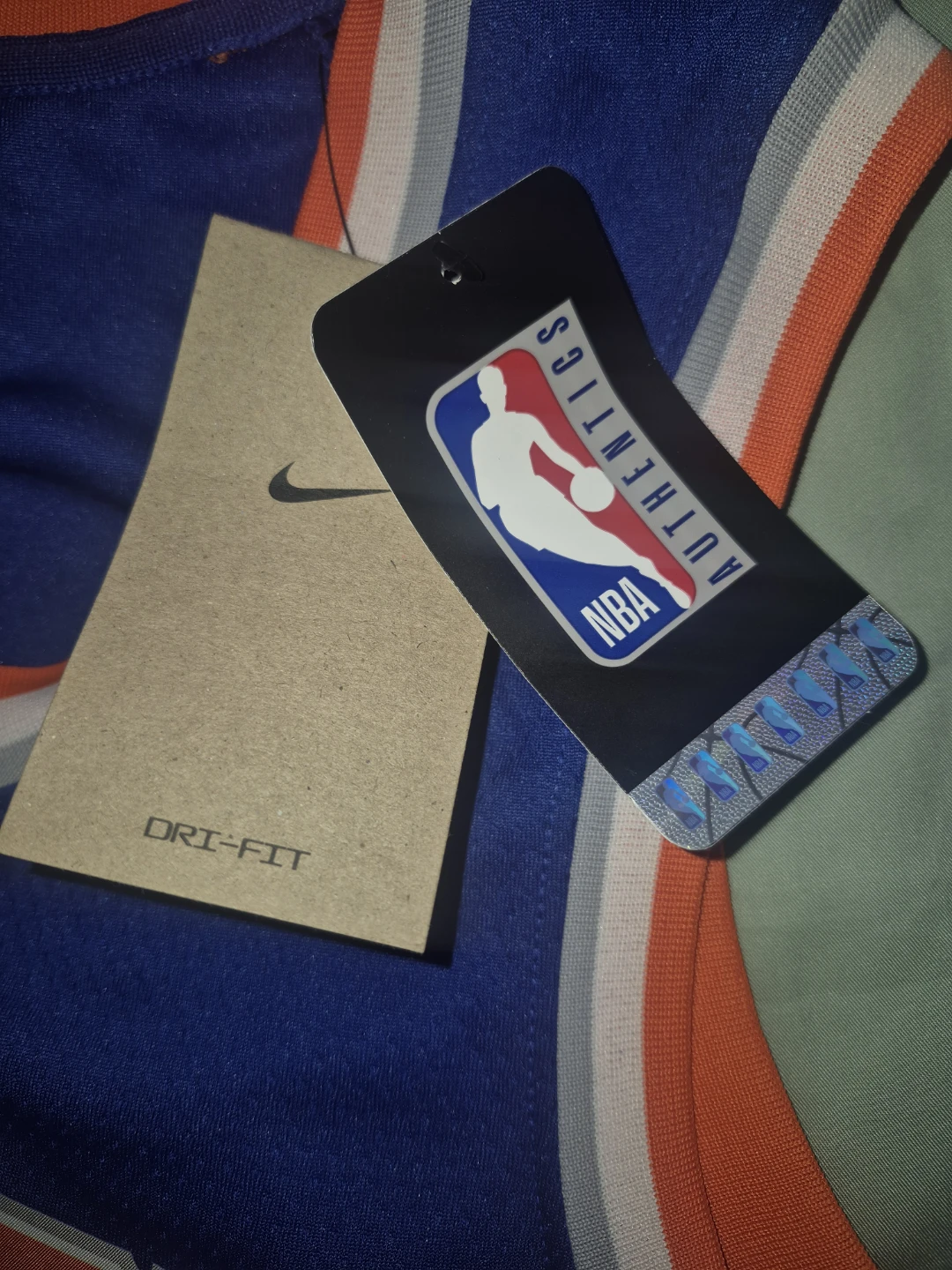 Nike New York Knicks NBA Icon Edition Jersey #11 - Size XL - photo 5
