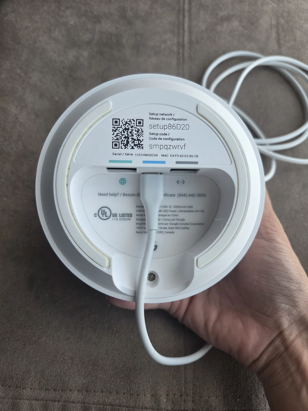 Google Wifi Router - photo 2