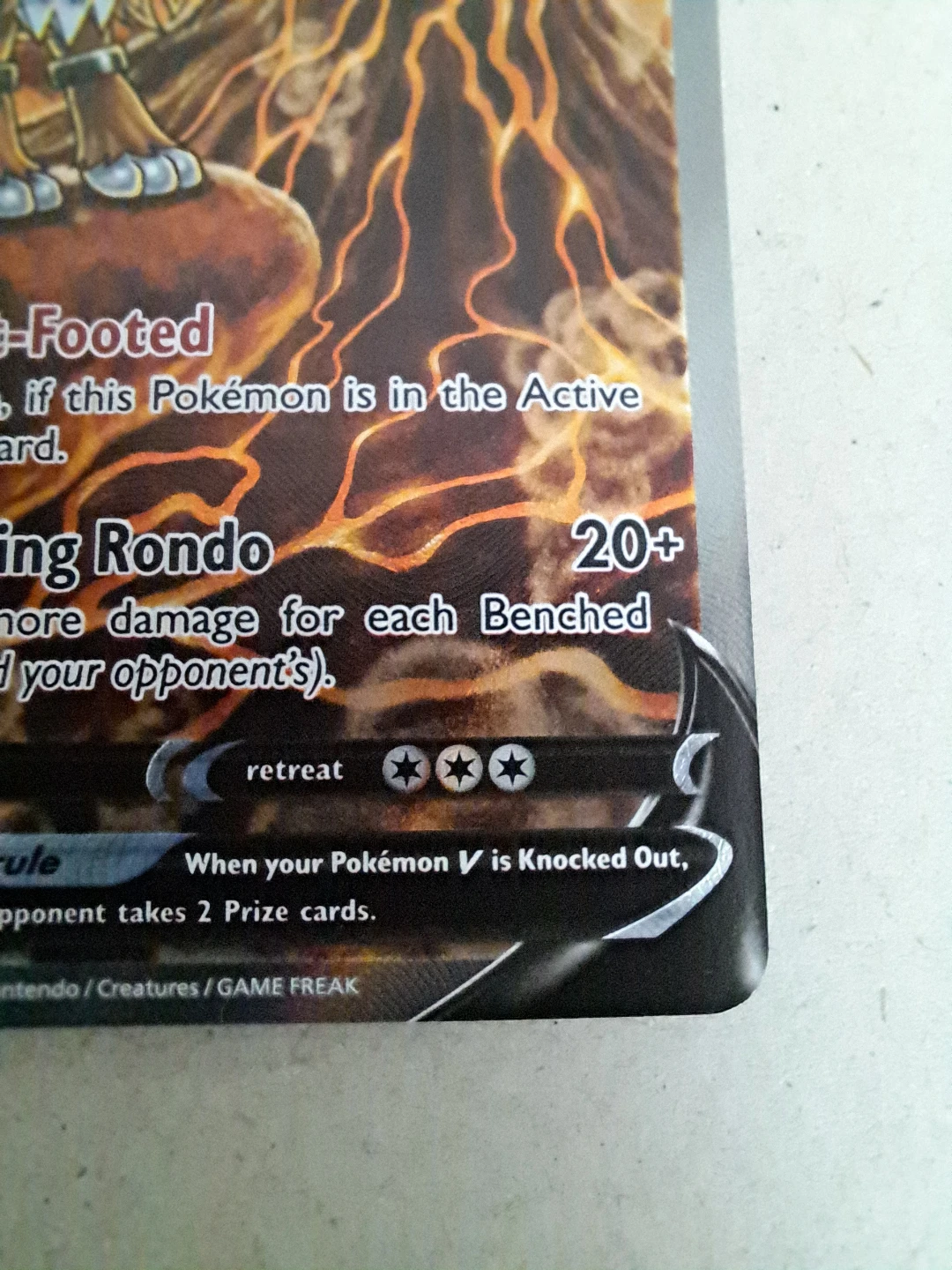 Pokemon Crown Zenith Entei V GG386 - photo 3
