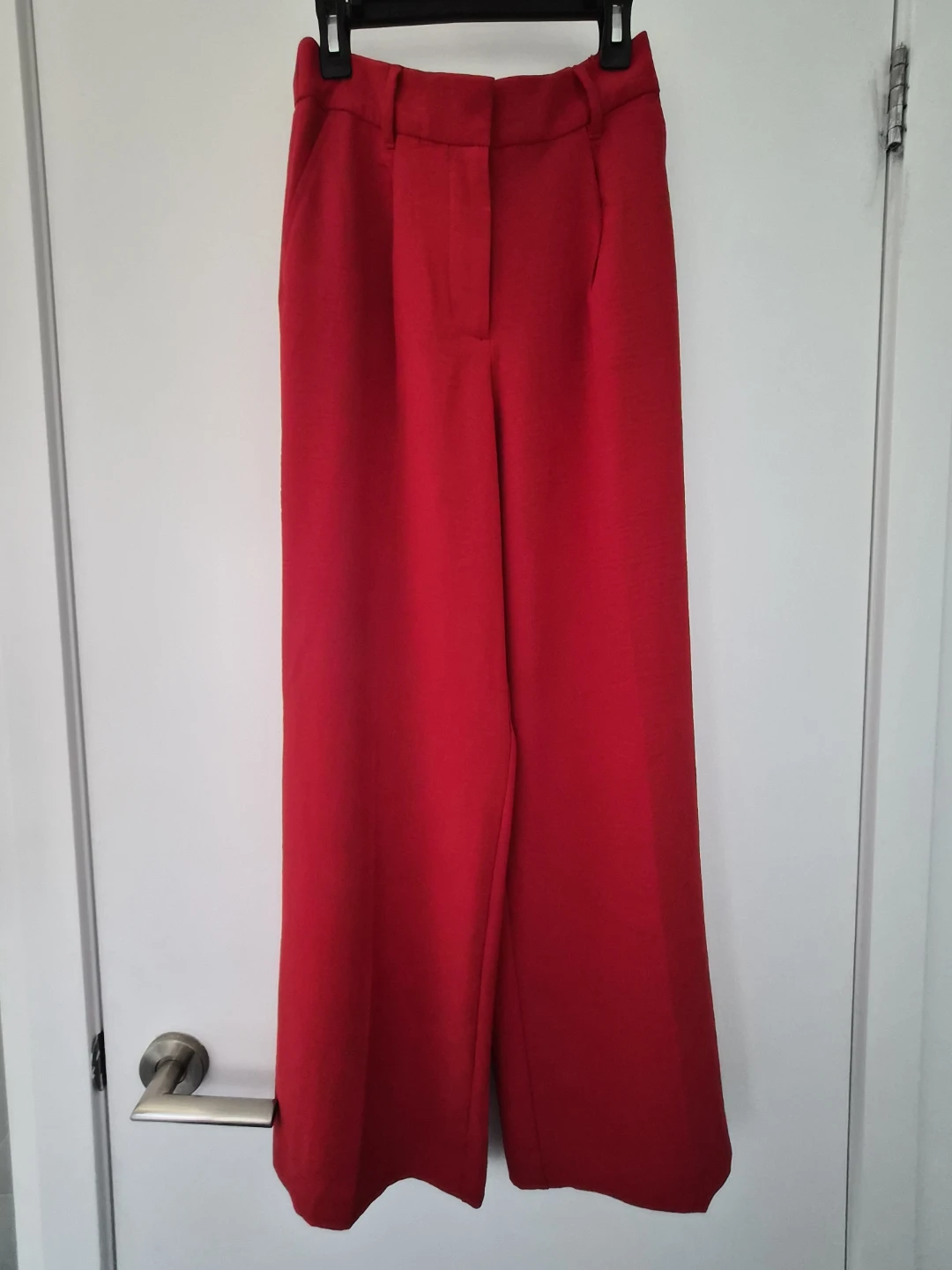 Reitmans Red Wide Leg Petite Pants