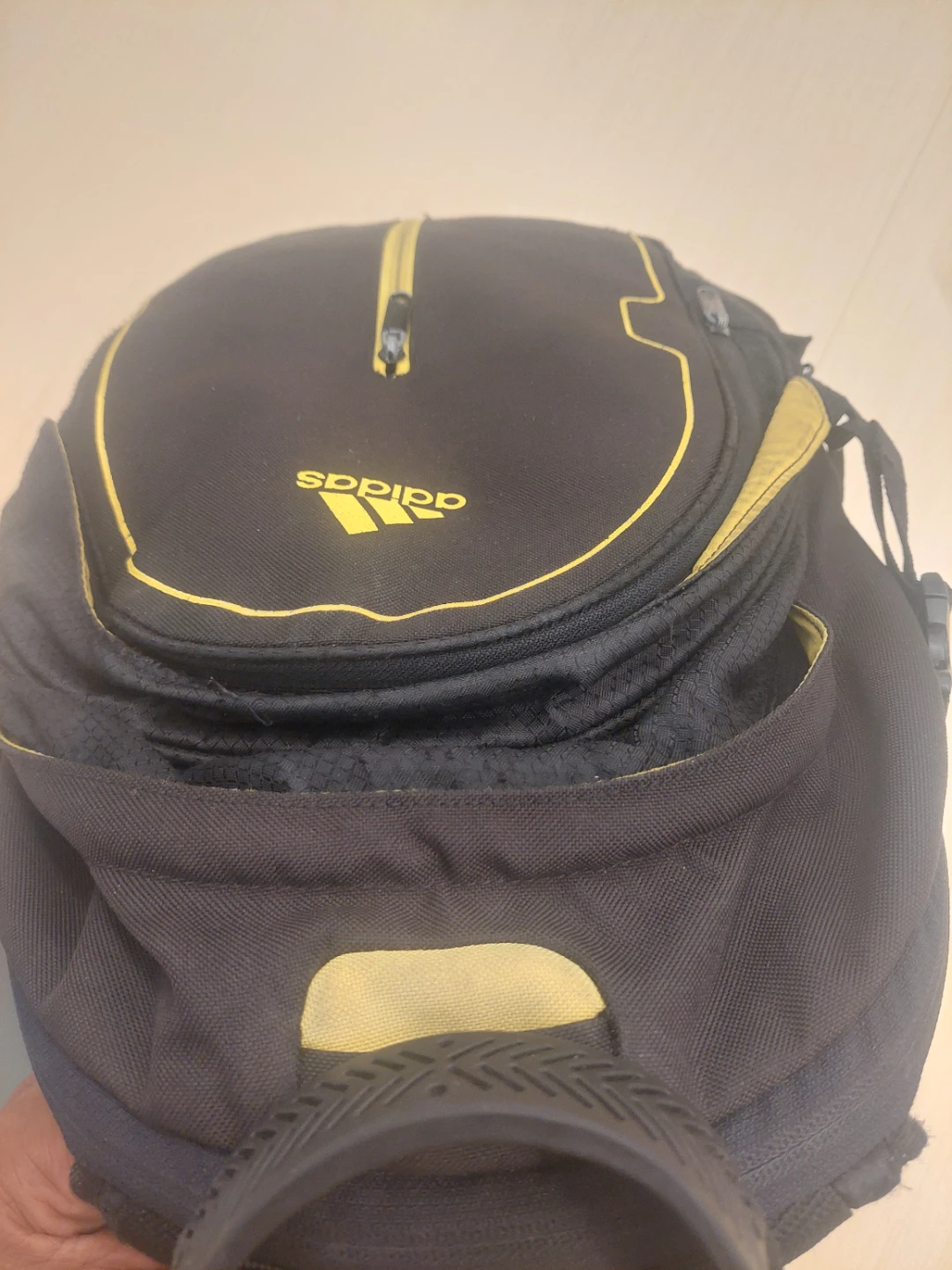 Adidas Black & Yellow Backpack - photo 3