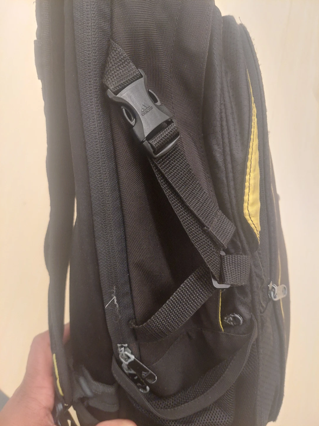 Adidas Black & Yellow Backpack - photo 4