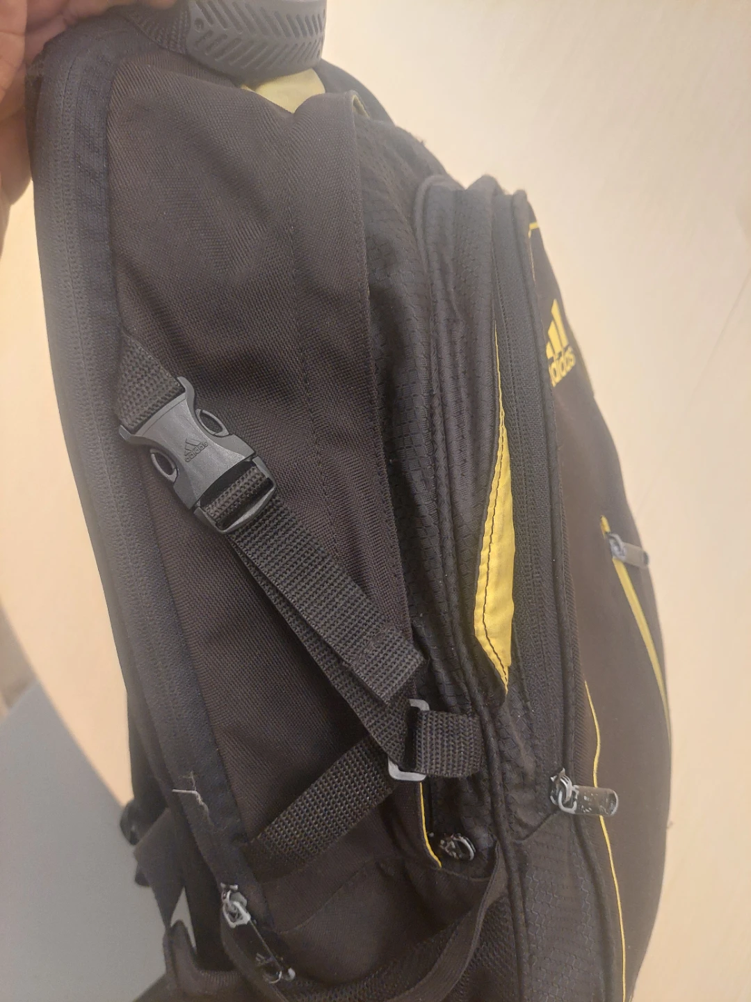 Adidas Black & Yellow Backpack - photo 5