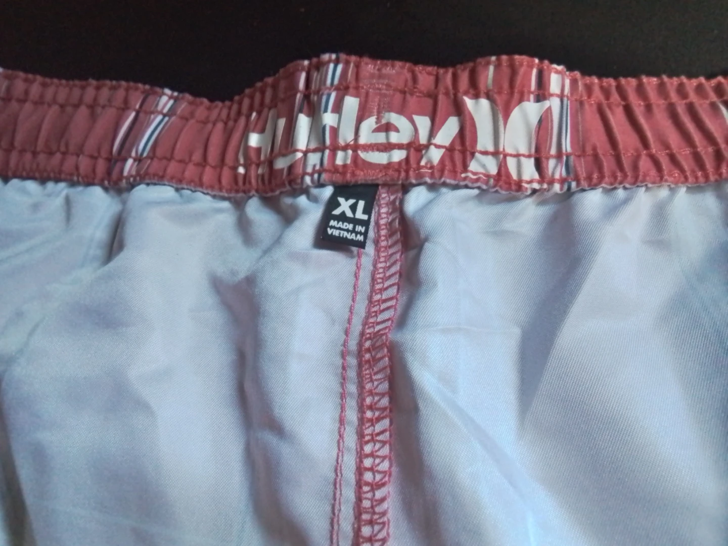Hurley Plaid Swim Trunks Shorts XL - photo 4