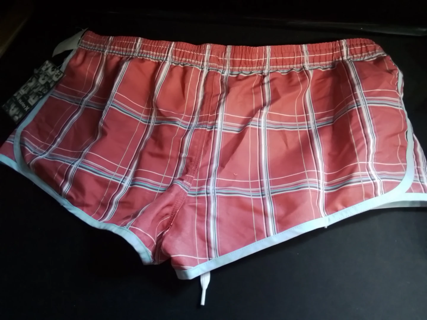 Hurley Plaid Swim Trunks Shorts XL - photo 5