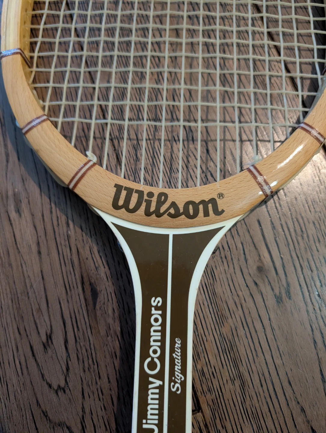 1970's Wilson Jimmy Connors Signature Strata-Bow tennis racket - photo 3