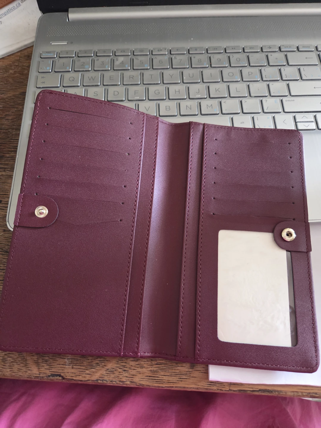 Lark & Ives Burgundy Wallet - photo 2