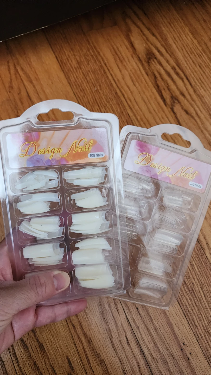 COOSERRY Acrylic Nail Kit with Glitters and Rhinestones - photo 2