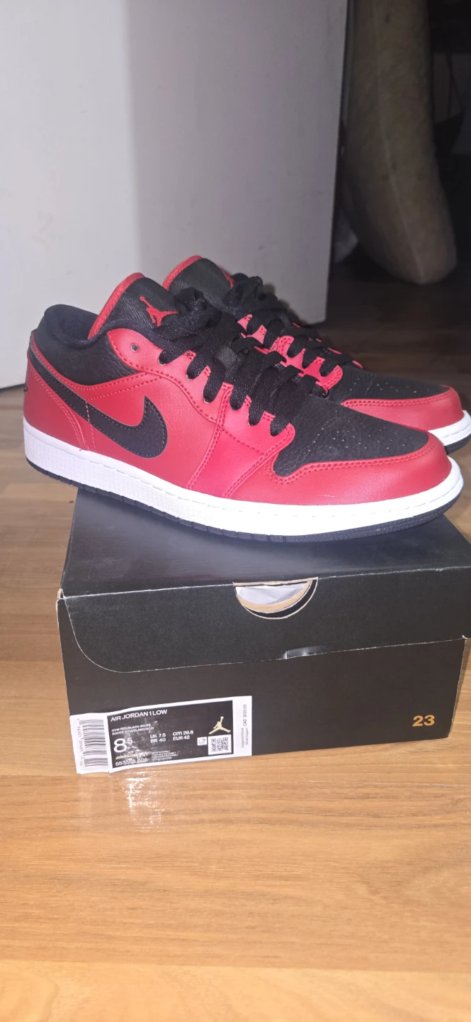Air Jordan 1 Low Red/Black