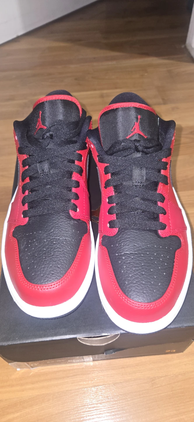 Air Jordan 1 Low Red/Black - photo 2