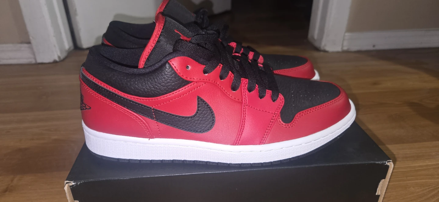 Air Jordan 1 Low Red/Black - photo 4