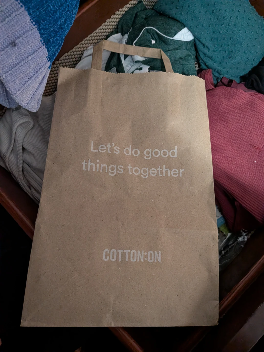 Cotton On Paper Shopping Bag