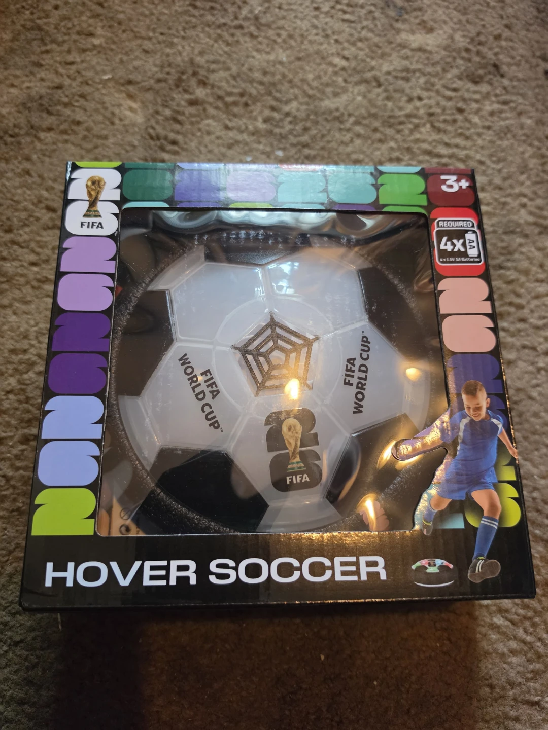 New FIFA World Cup 2026 Hover Soccer Ball World Tech Toys