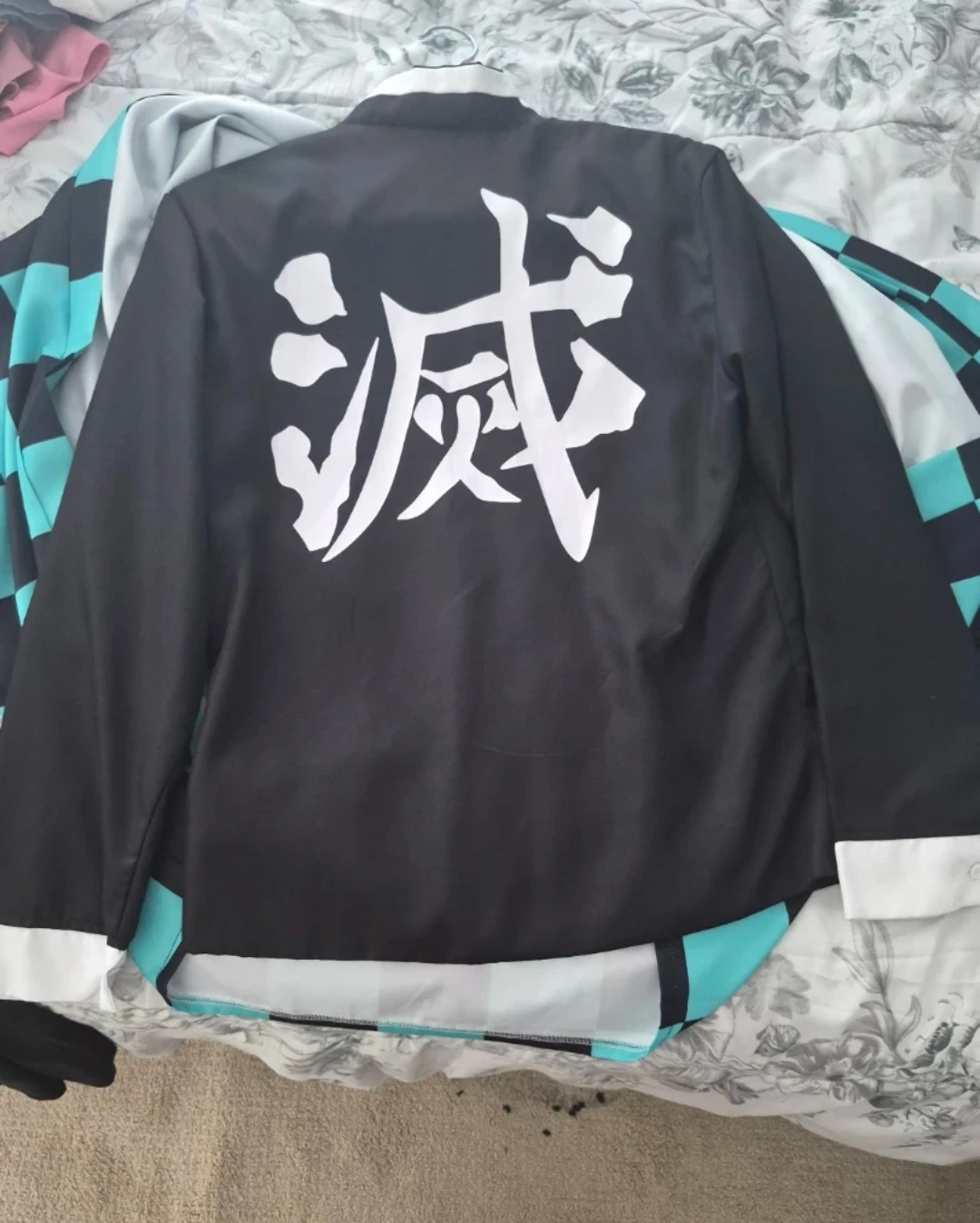 Tanjiro Kamado Cosplay Costume Set - photo 2