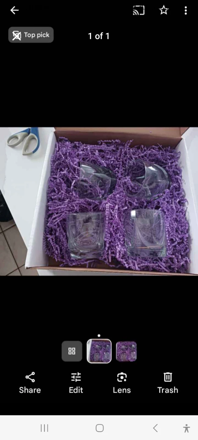 Set of 4 Whiskey Glasses