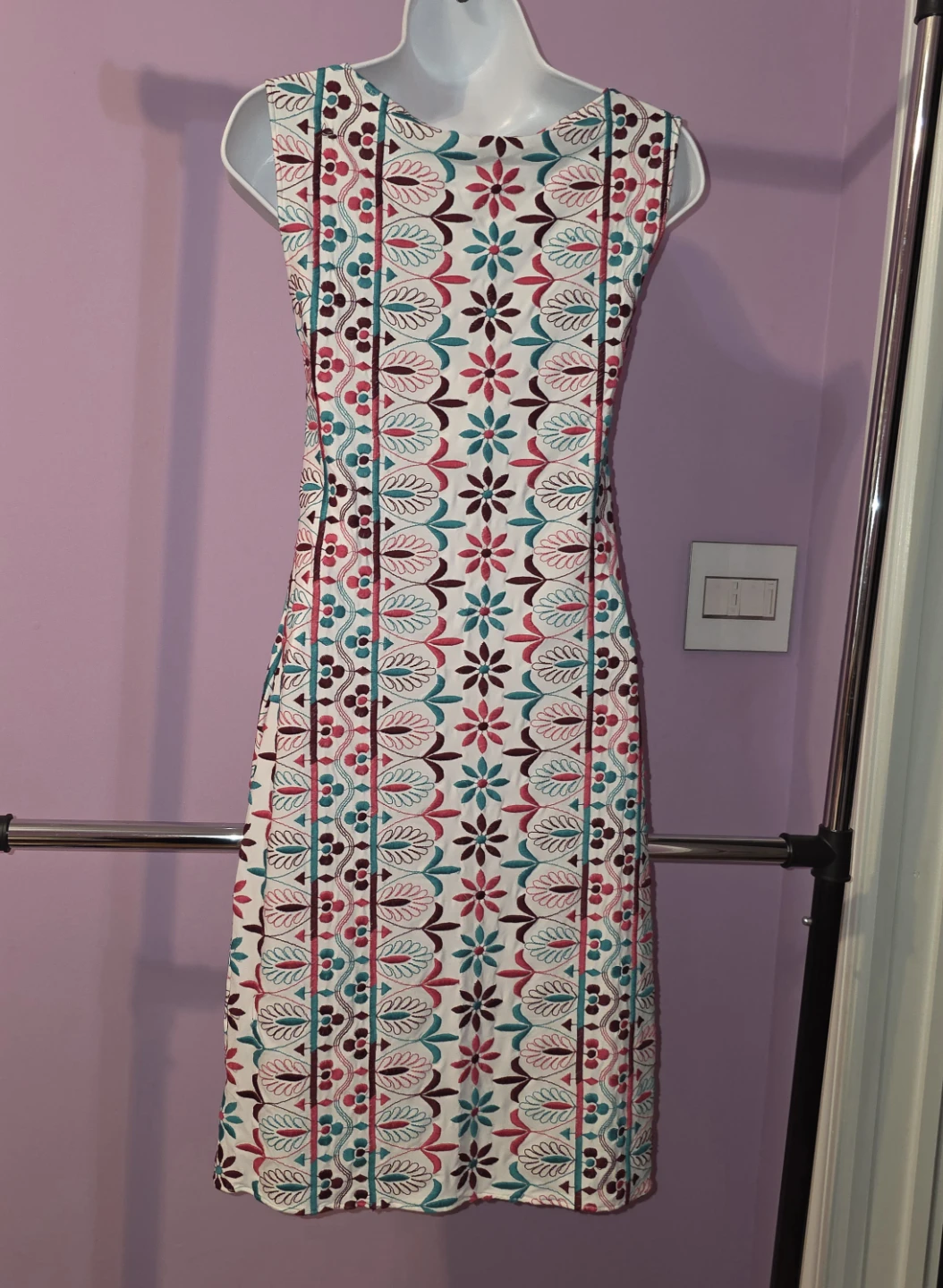 ISA BELLE Italy Embroidered Dress size S. - photo 2