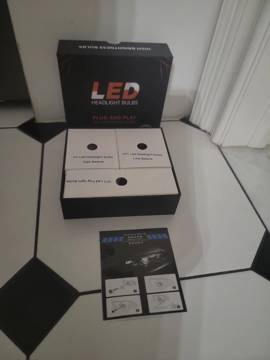 LED Headlight Bulbs H7 H11 Fog Lights