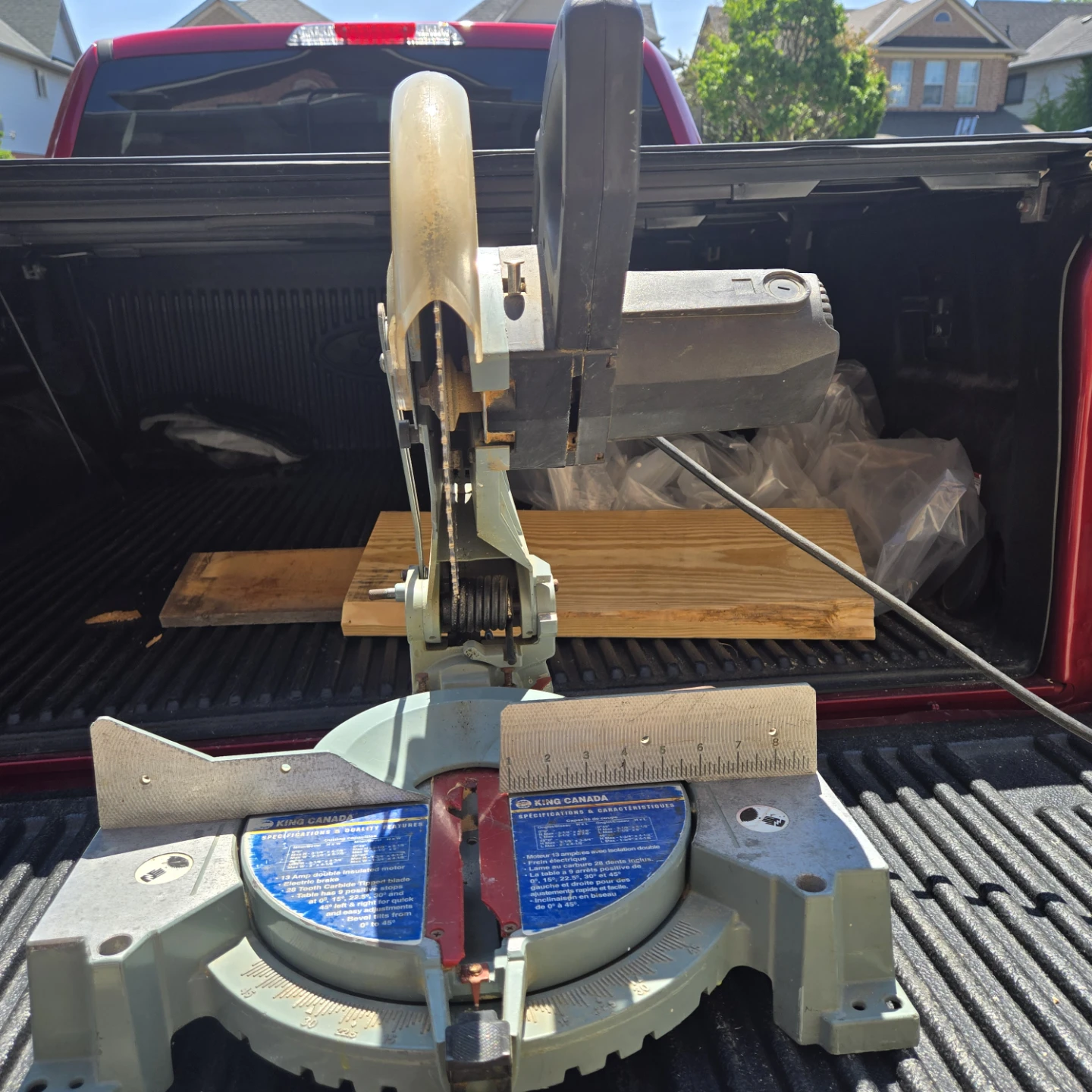 King Canada Miter Saw - photo 4