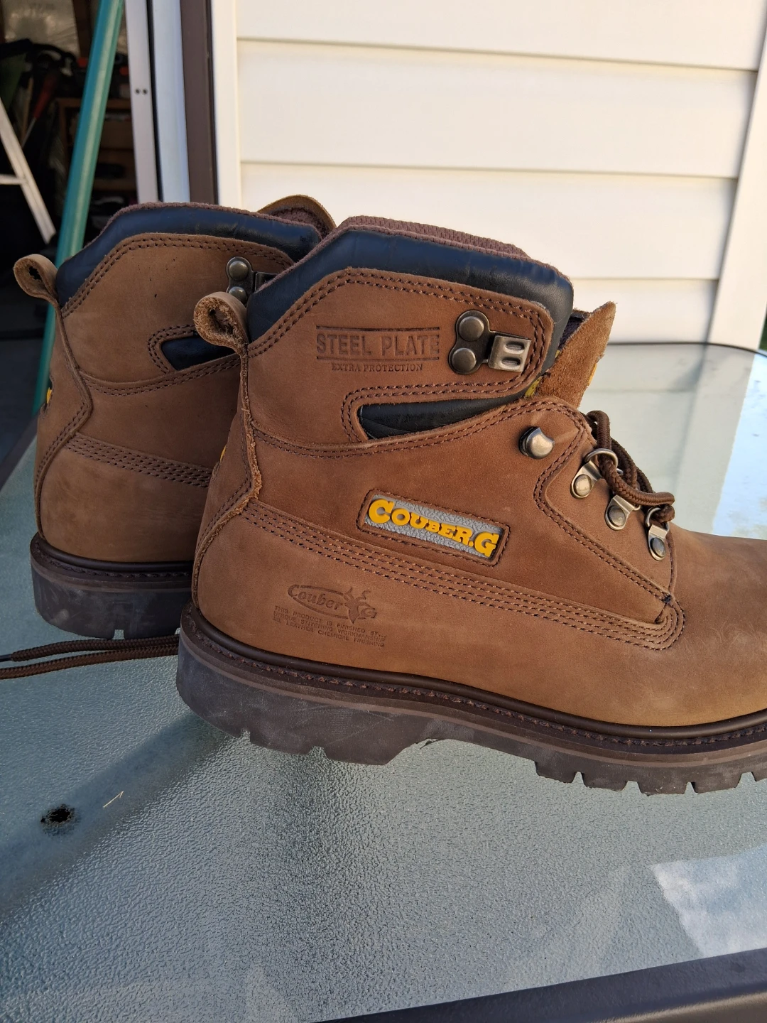 Couber.G Steel Toe Work Boots size 8.5 - photo 2