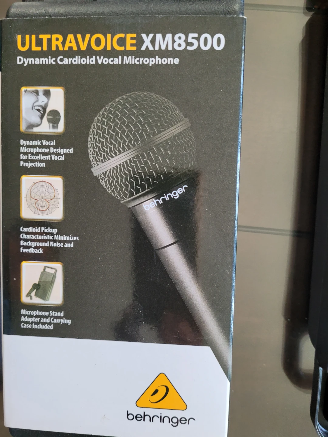 Behringer - XM8500 Ultravoice Dynamic Cardoid Vocal Microphone - photo 3
