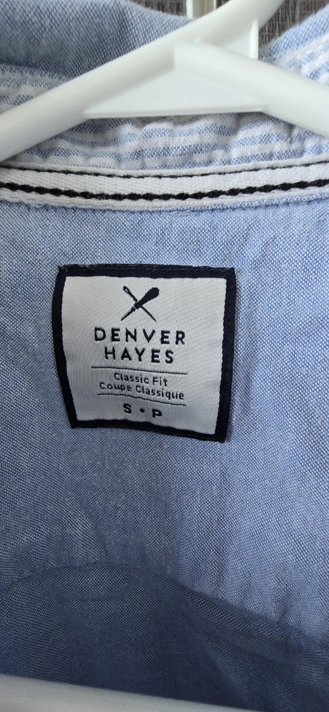 2 shirts for men Blue Button-Up Shirt - photo 3