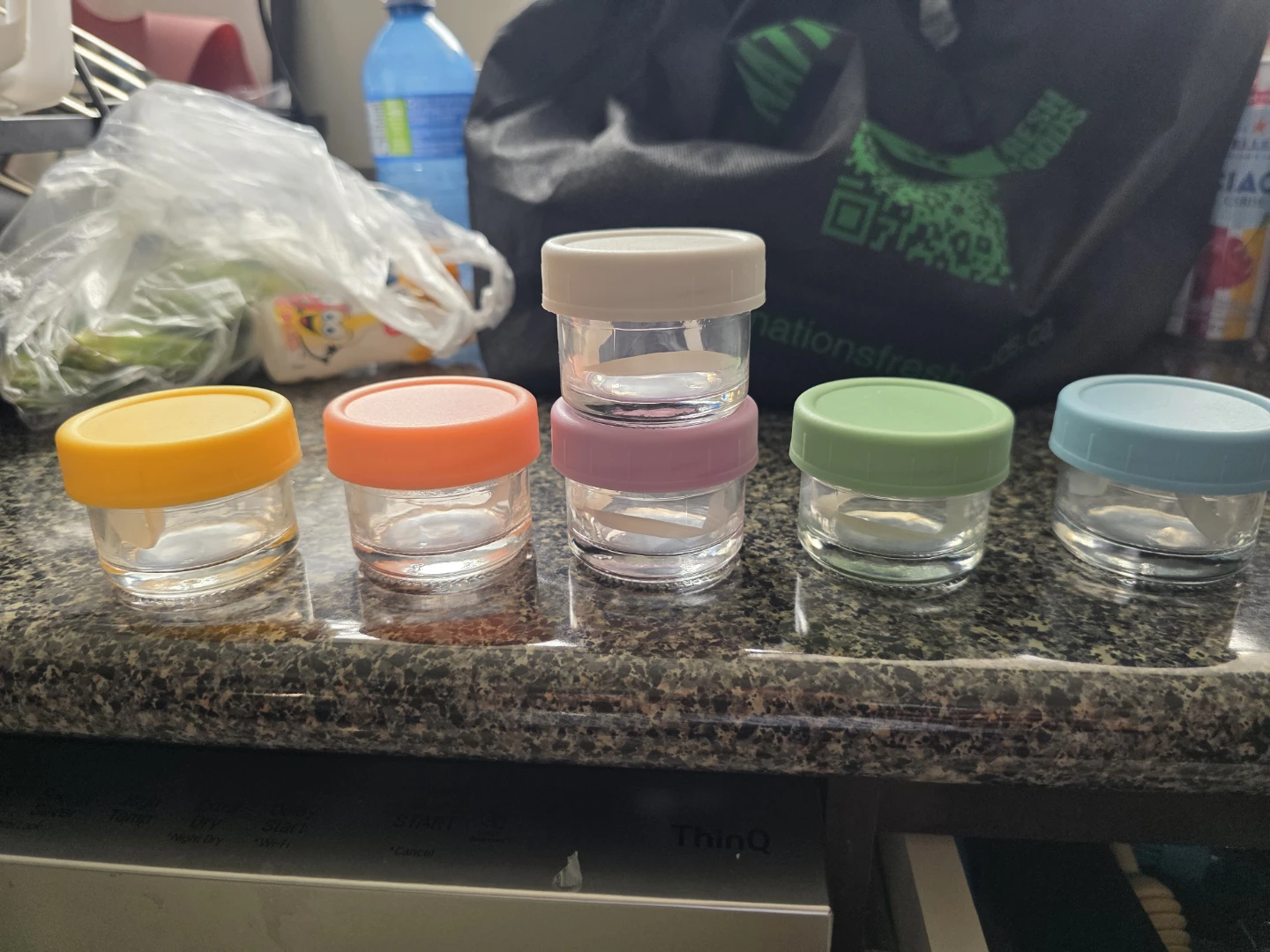 Glass Containers  - Set of 12 - photo 2