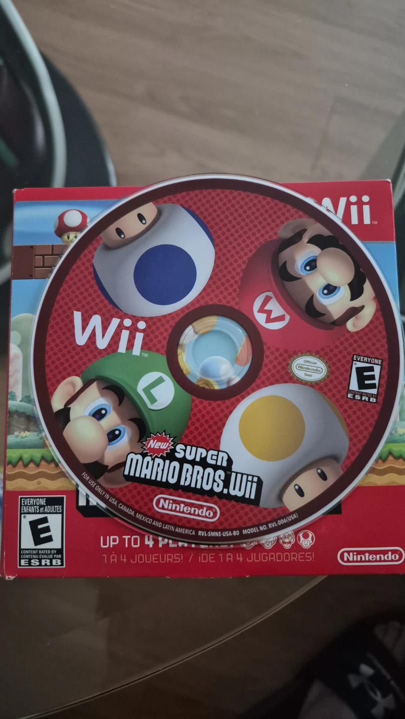 Nintendo Wii New Super Mario Bros. Wii Game