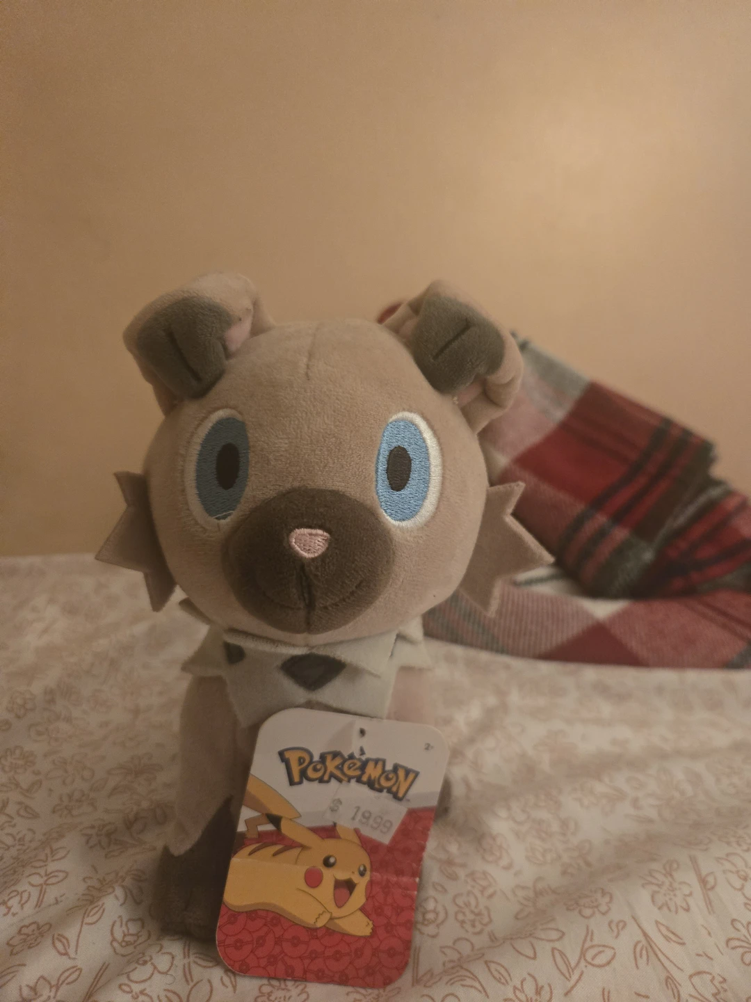 Pokemon Rockruff Plush Toy