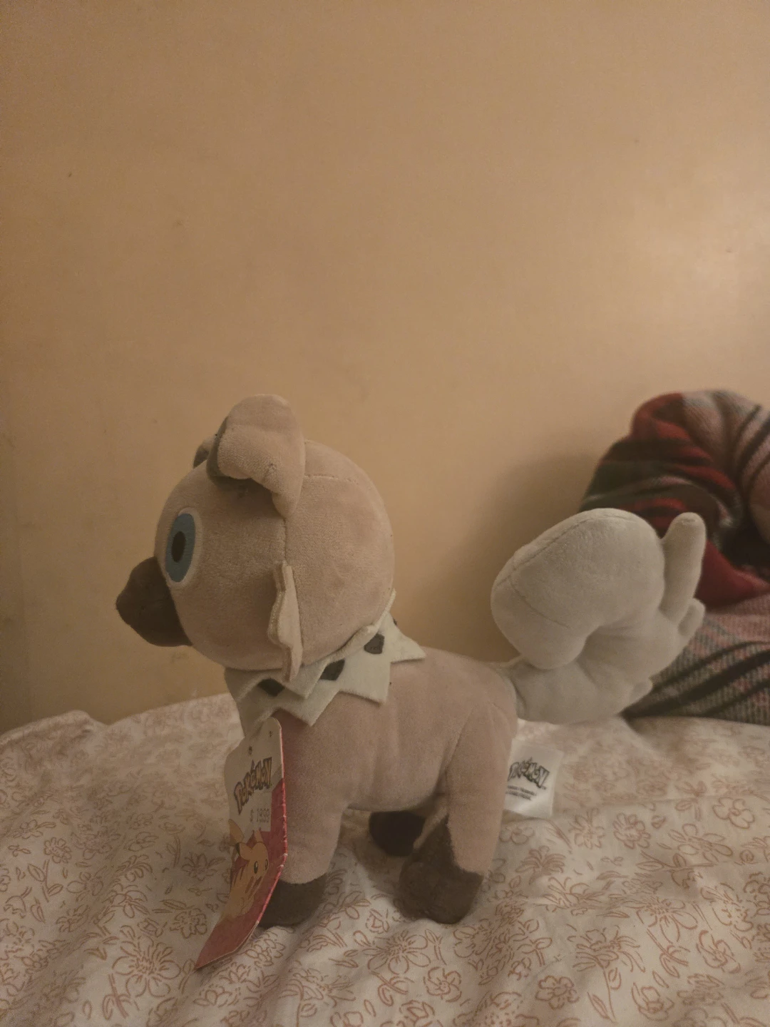 Pokemon Rockruff Plush Toy - photo 4