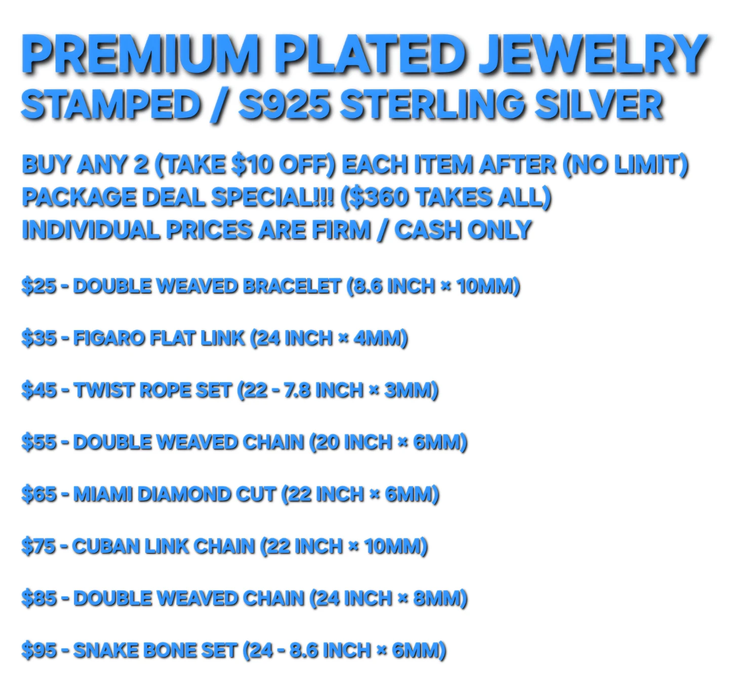 PREMIUM SILVER PLATED JEWELRY (NEW) - photo 2