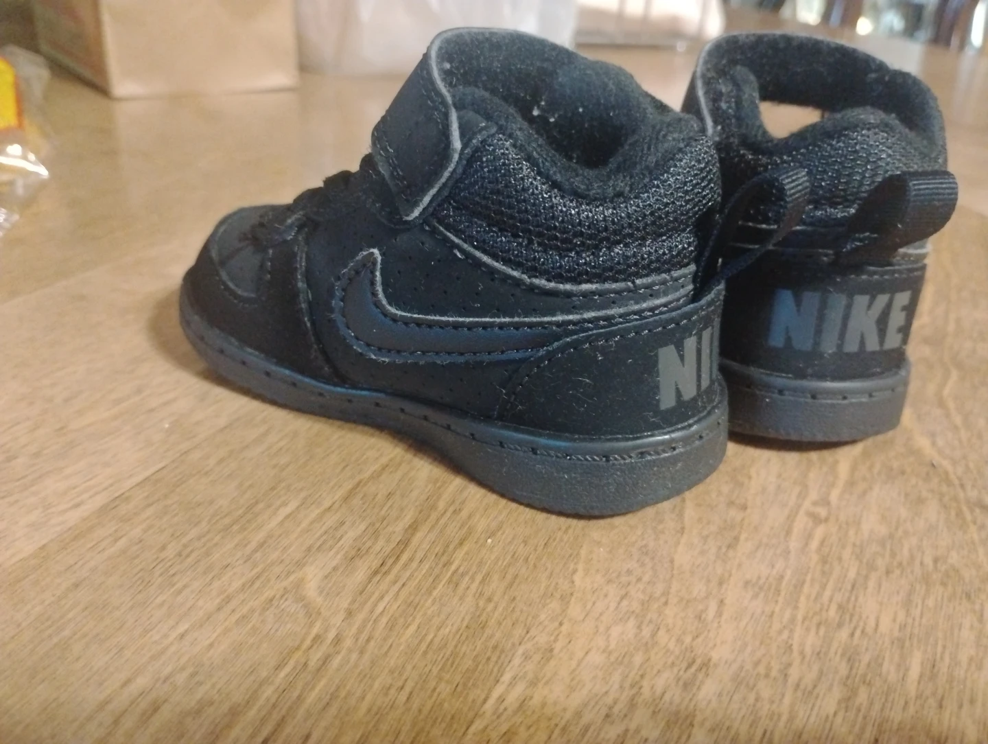 Nike Toddler Black High-Top Sneakers - photo 3