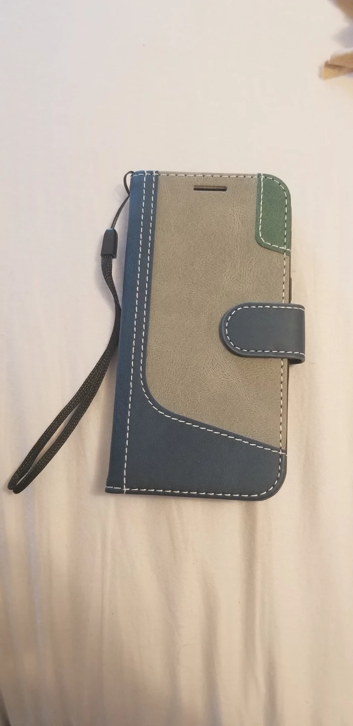 Flip Stand Wallet Case Leather samsung galaxy j6 A3 Blue 2017