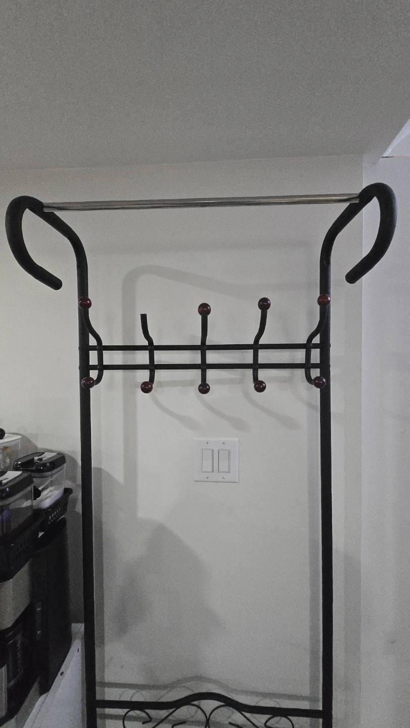 Coat Rack with Shelves - photo 2