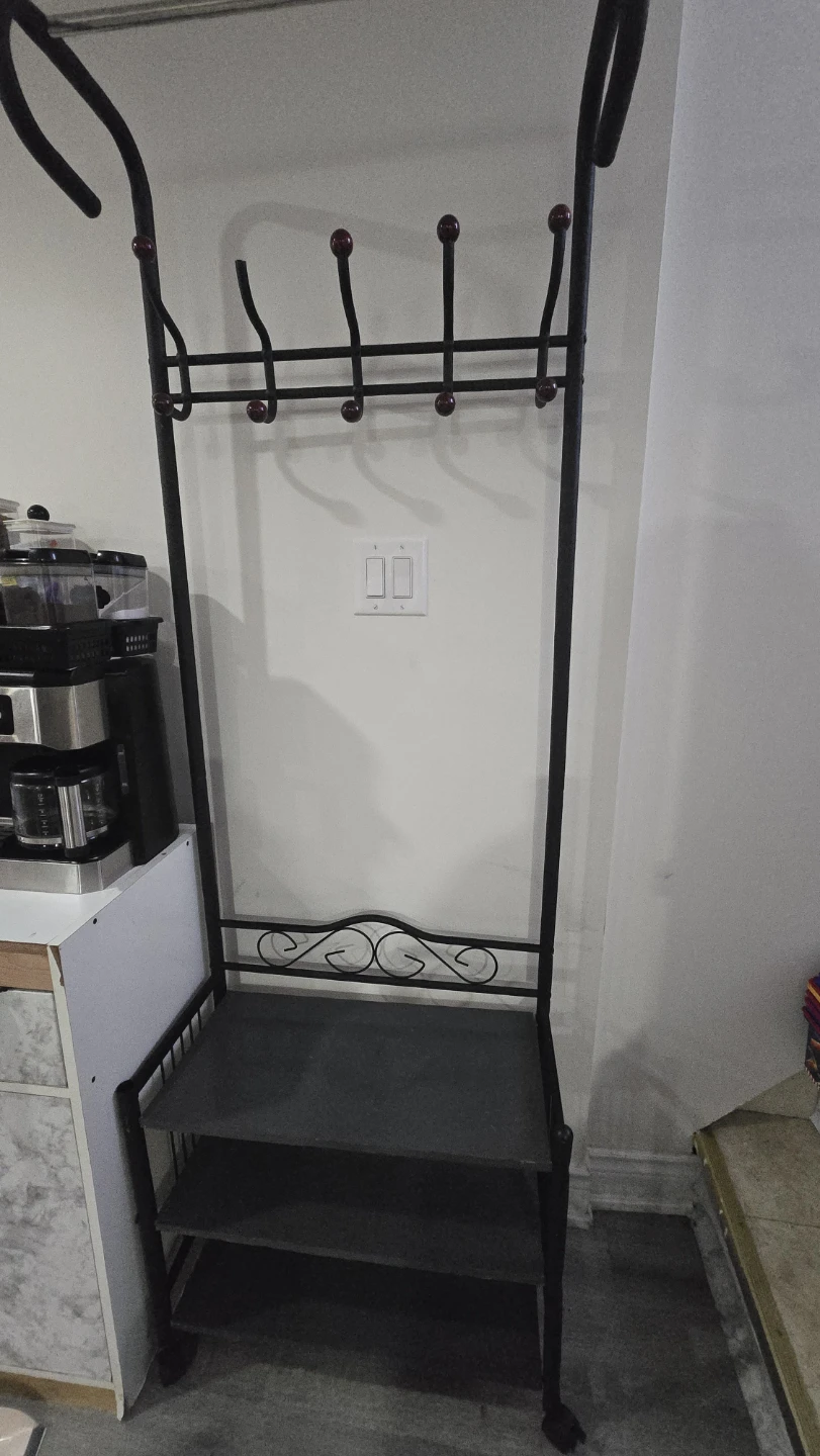 Coat Rack with Shelves - photo 3