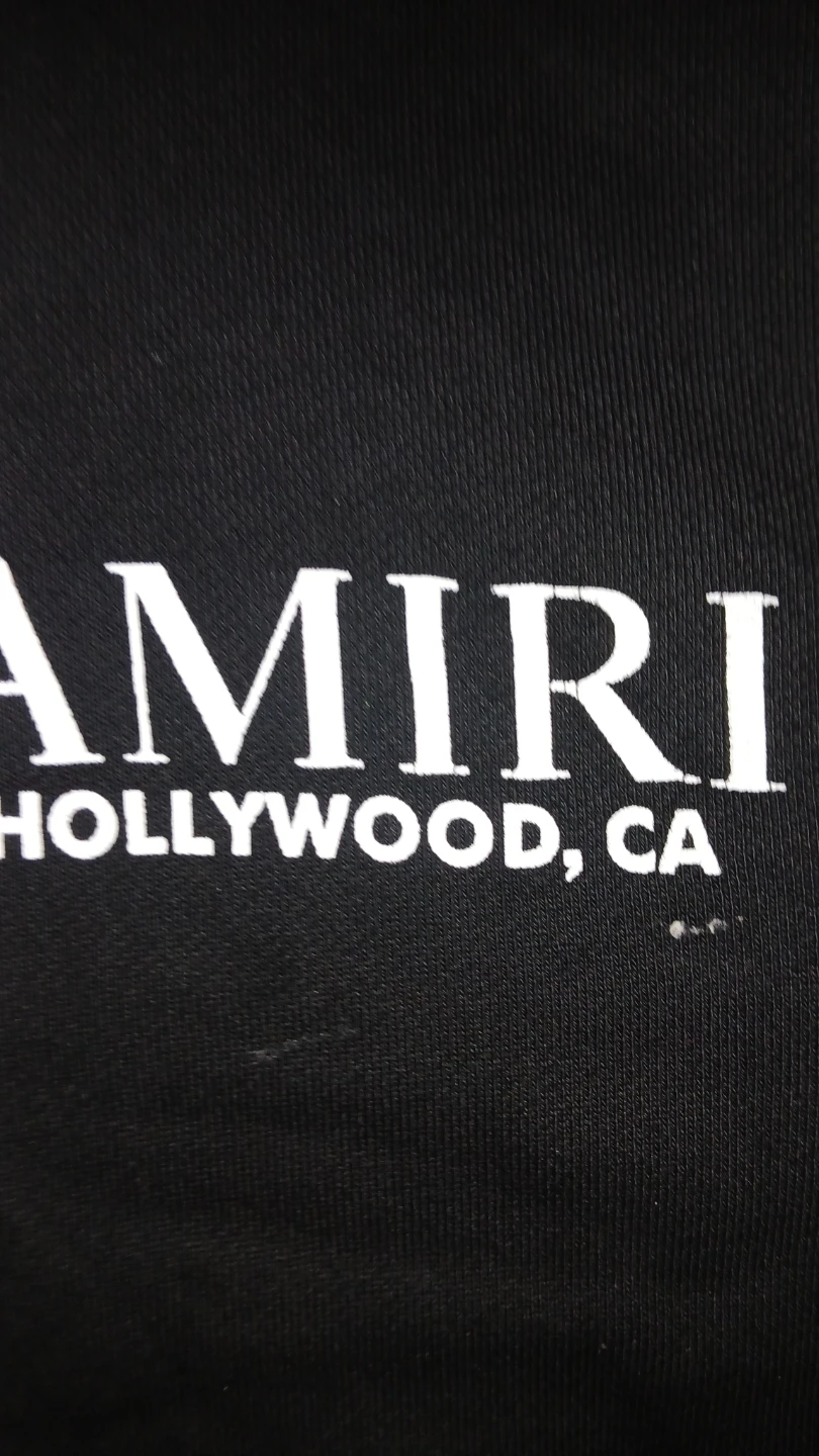 AMIRI Hollywood CA Black Hoodie Small - photo 2