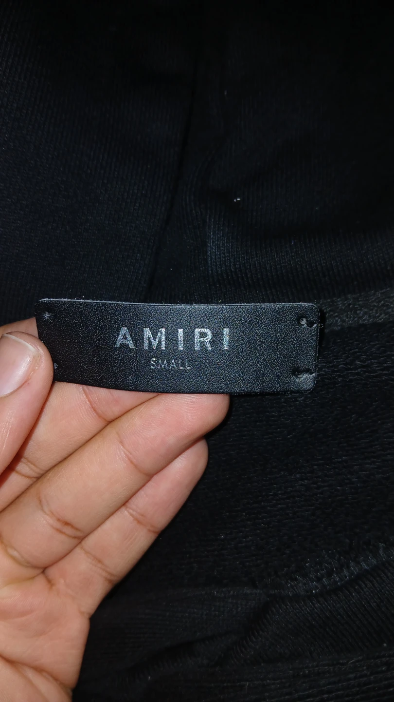 AMIRI Hollywood CA Black Hoodie Small - photo 3