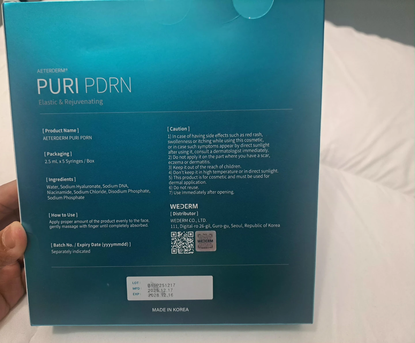 PURI PDRN Elastic & Rejuvenating Serum - photo 3