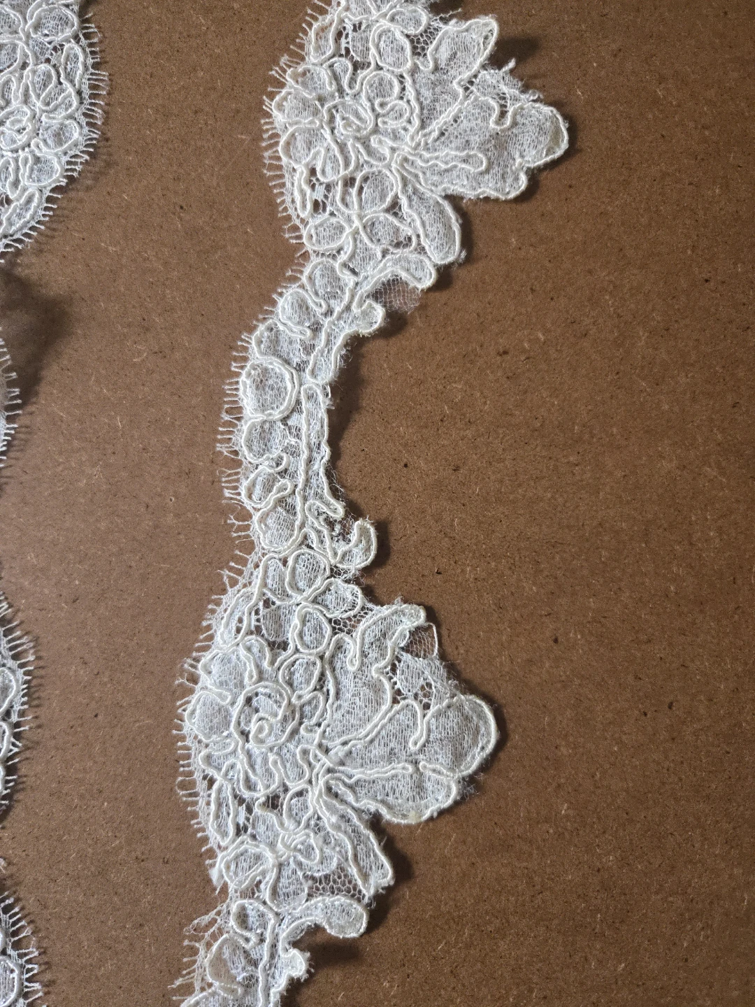 Ivory Alencon  Lace Trim - photo 2