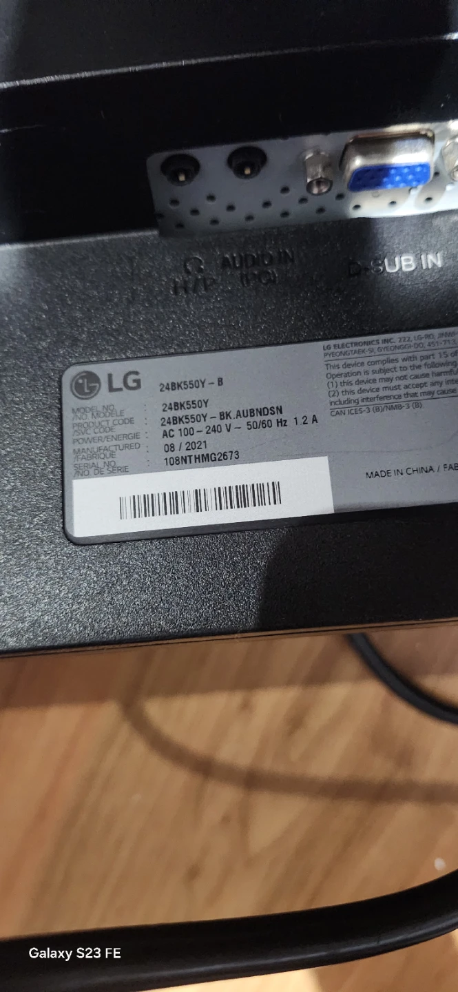 LG Monitor24" Attn:no wires.  Price firm final cash - photo 5