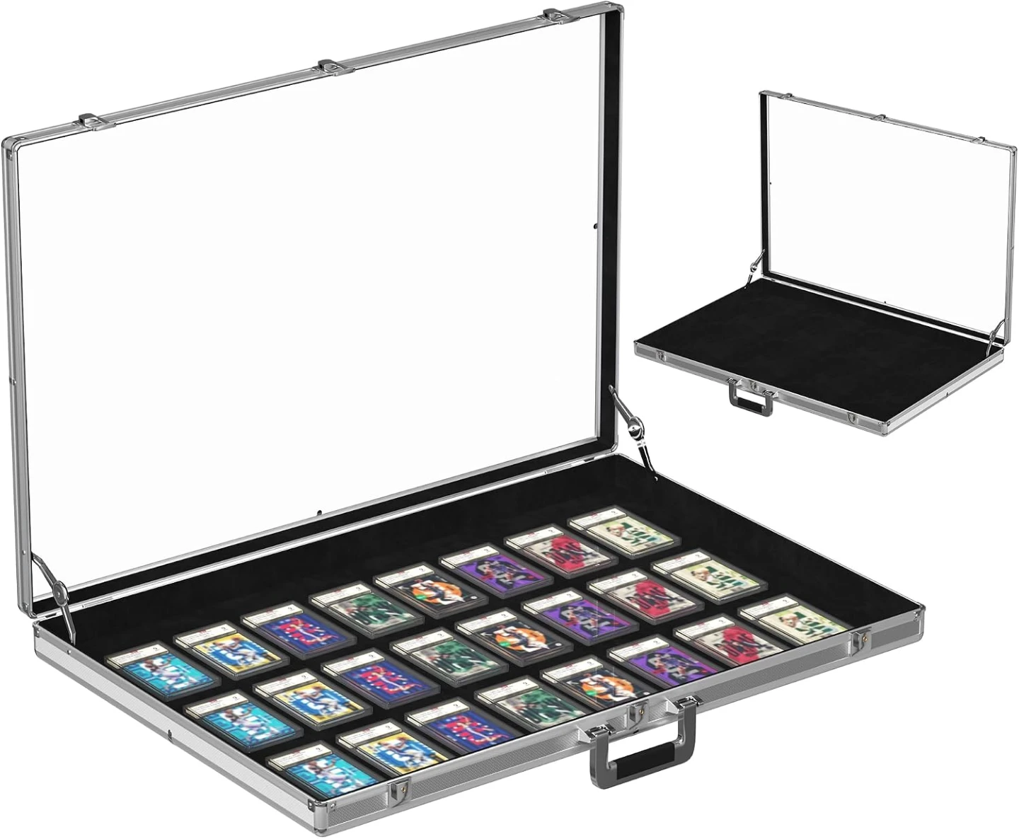 Aluminum Display Case for Trading Cards
