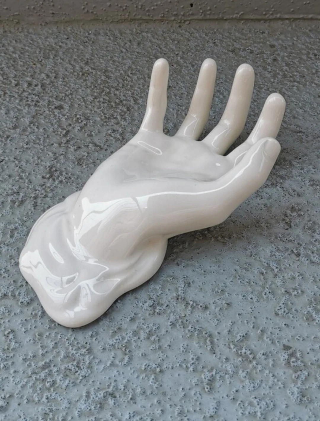 Beautiful sculptural ceramic hand by N-Funk Ceramics