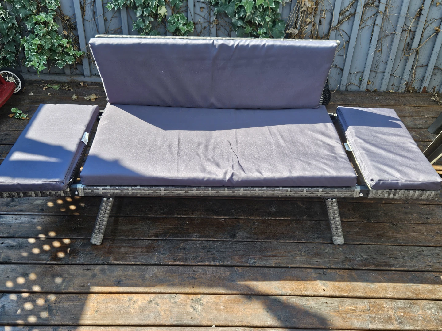 Outsunny Rattan Sofa Chair with Cushions - photo 3