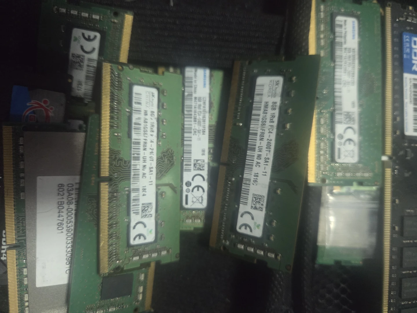 Assorted RAM Modules - Samsung, Kingston, Fury