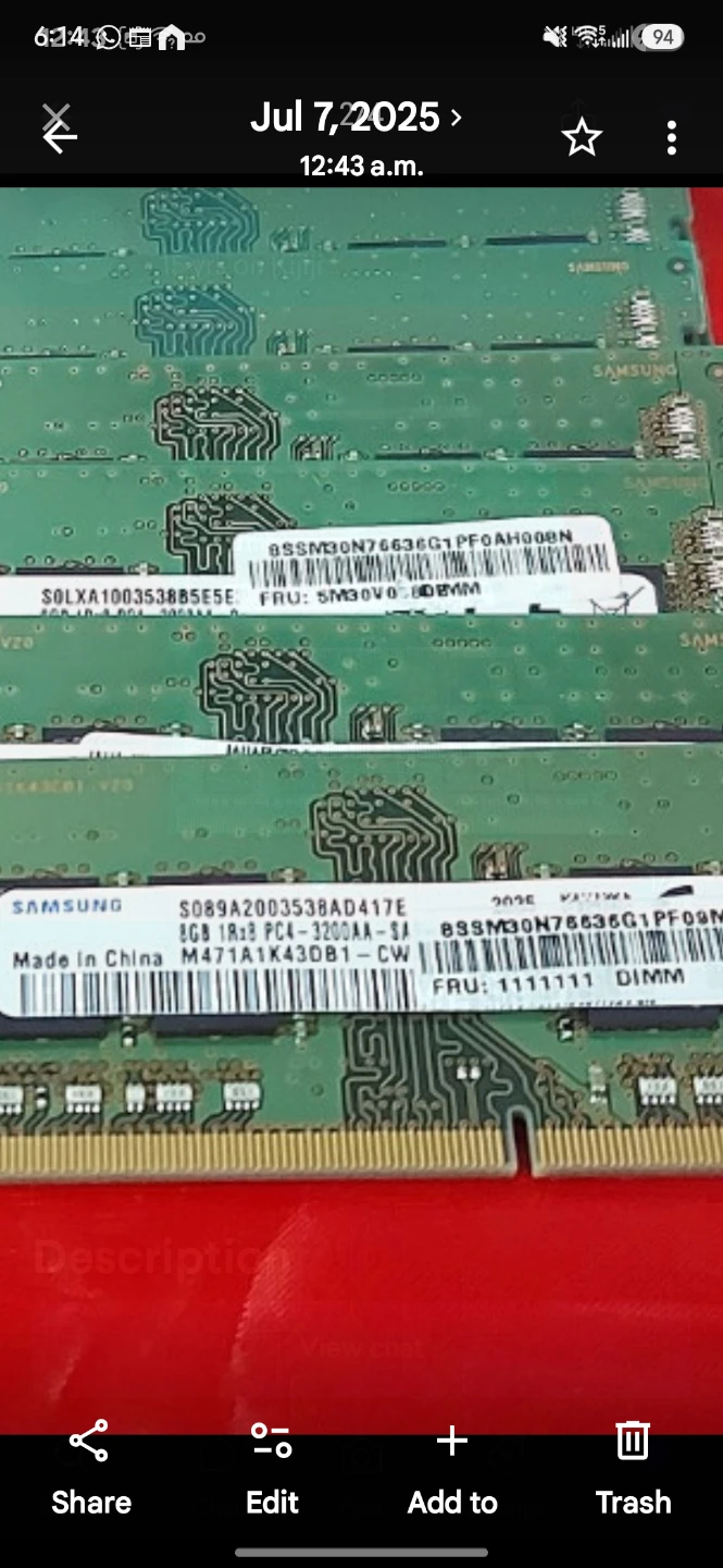 Assorted RAM Modules - Samsung, Kingston, Fury - photo 3