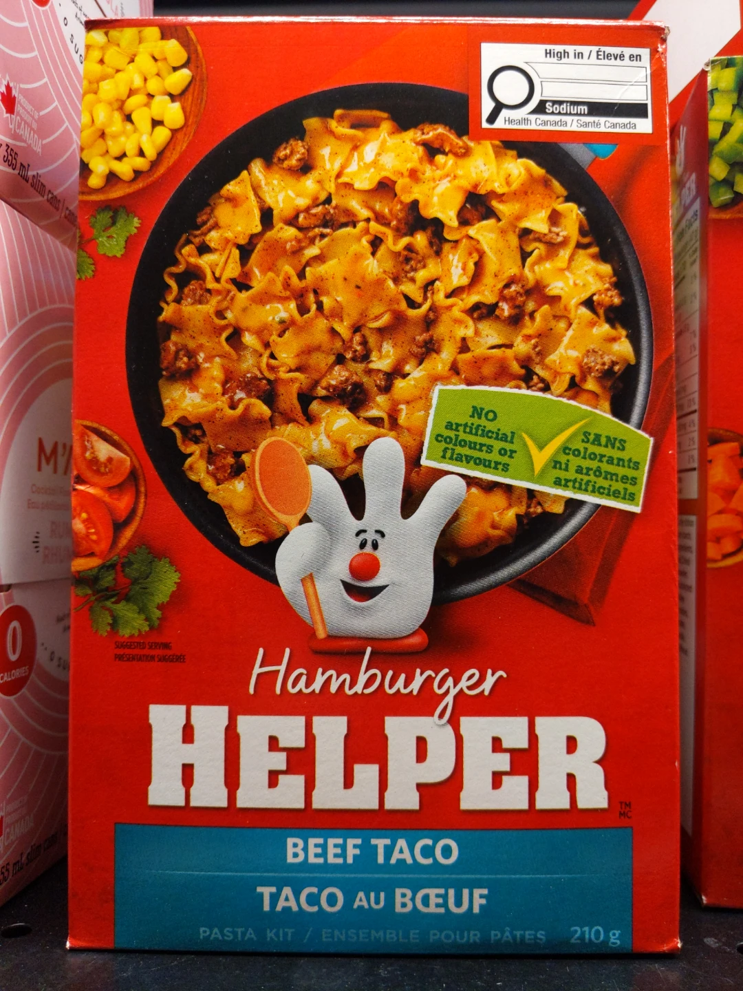 Hamburger Helper Beef Taco Pasta Kit