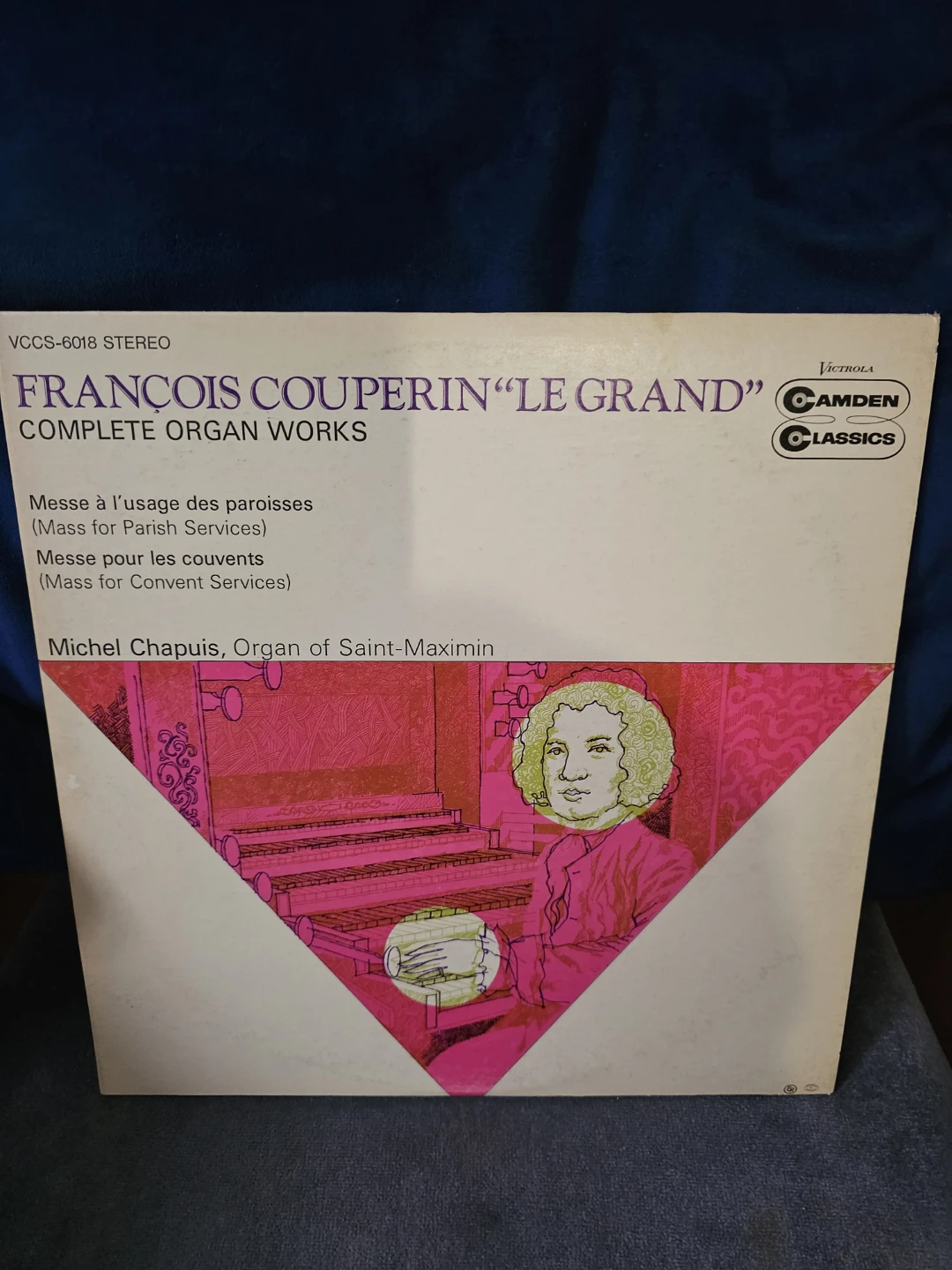 Francois Couperin Complete Organ Works Vinyl Record RCA Camden