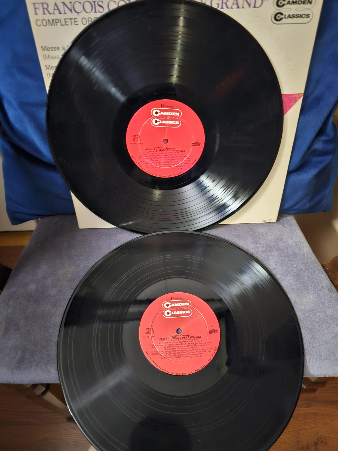 Francois Couperin Complete Organ Works Vinyl Record RCA Camden - photo 5